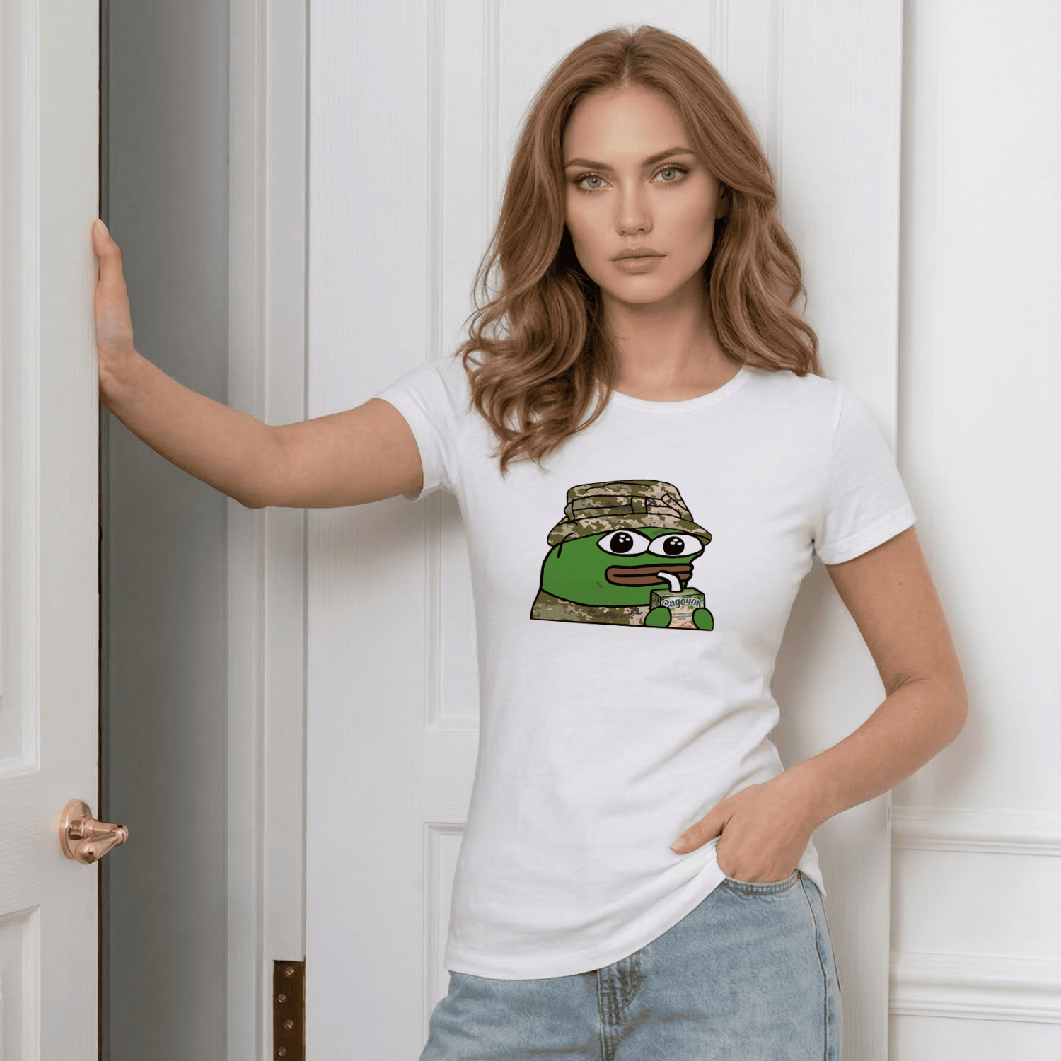 Футболка Жабенятко Пепе з соком Садочок