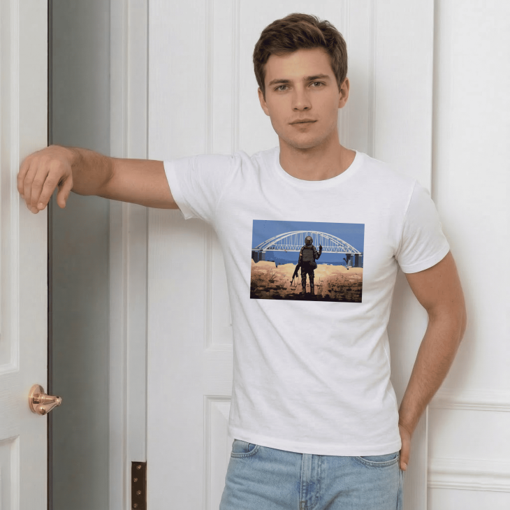 Футболка Кримський міст, іди нахуй