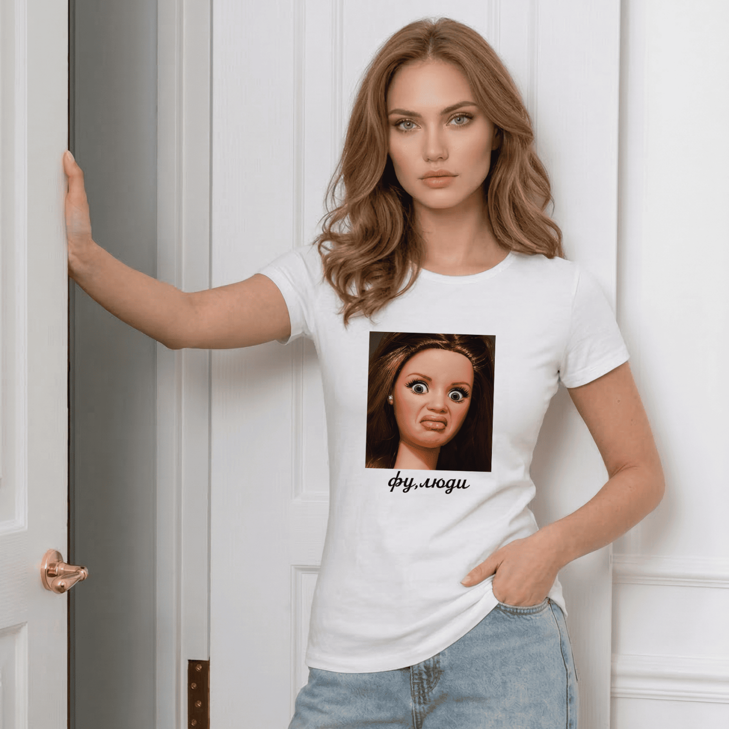 Футболка Фу, люди
