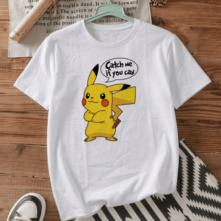 Футболка Pikachu Catch Me If You Can