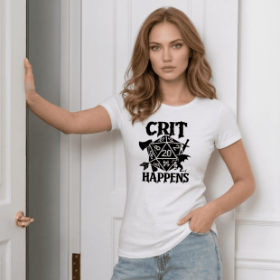 Футболка Crit Happens D20 Dice