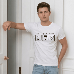 Футболка Eat Sleep Roblox