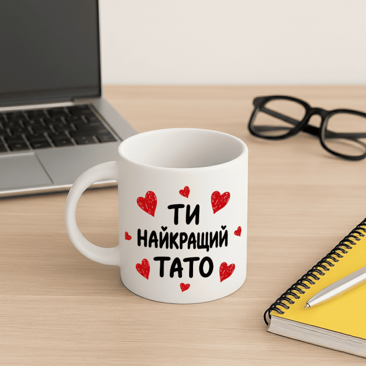 Кружка Ти найкращий тато