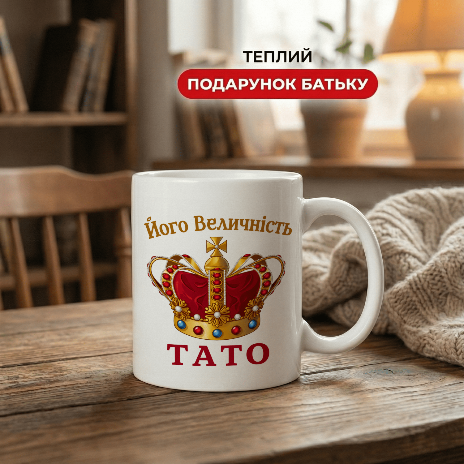 Кружка Його Величність Тато