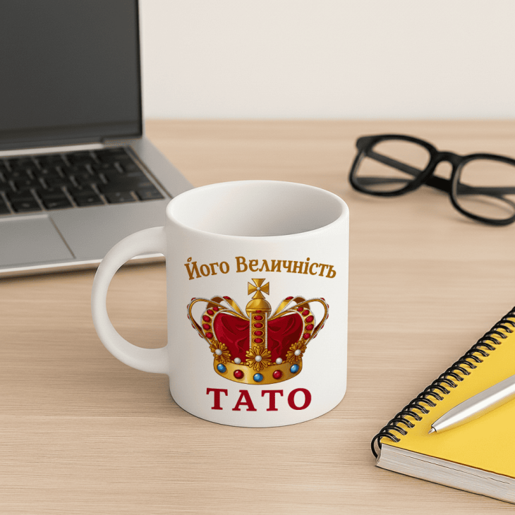 Кружка Його Величність Тато