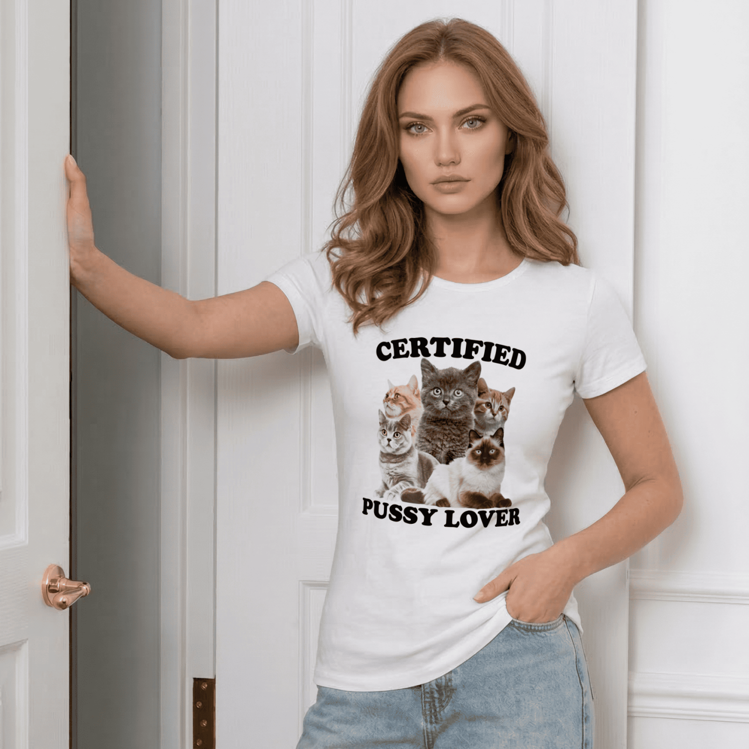 Футболка Certified pussy lover