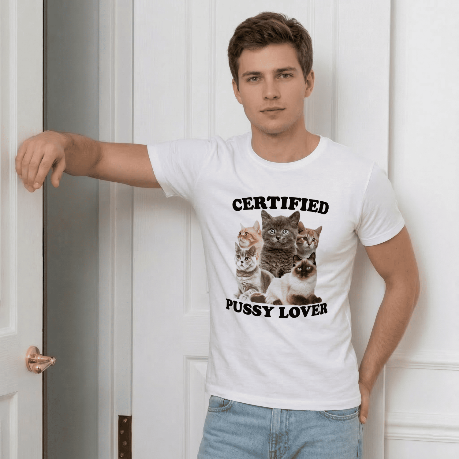 Футболка Certified pussy lover