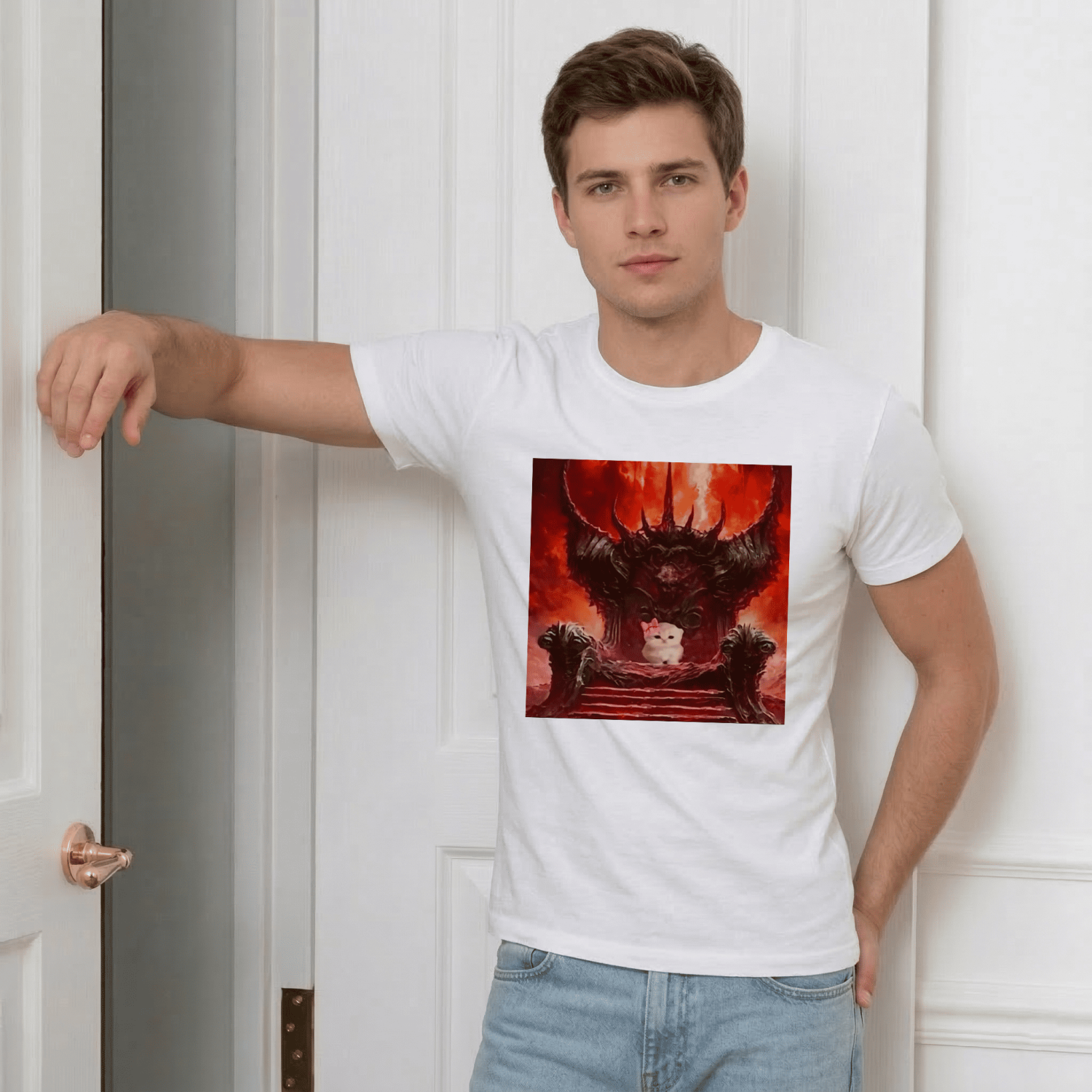 Футболка Evil kitty