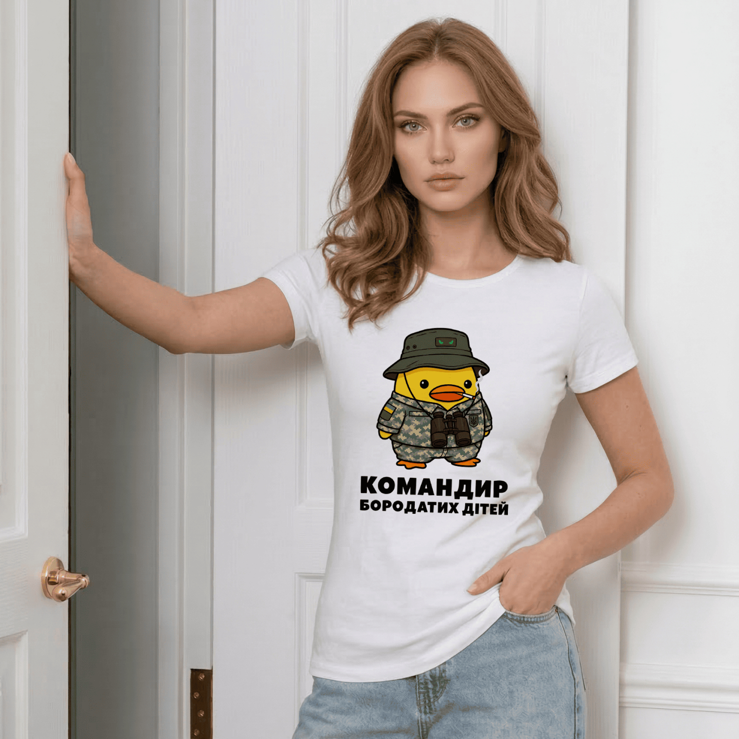 Футболка Командир бородатих дітей