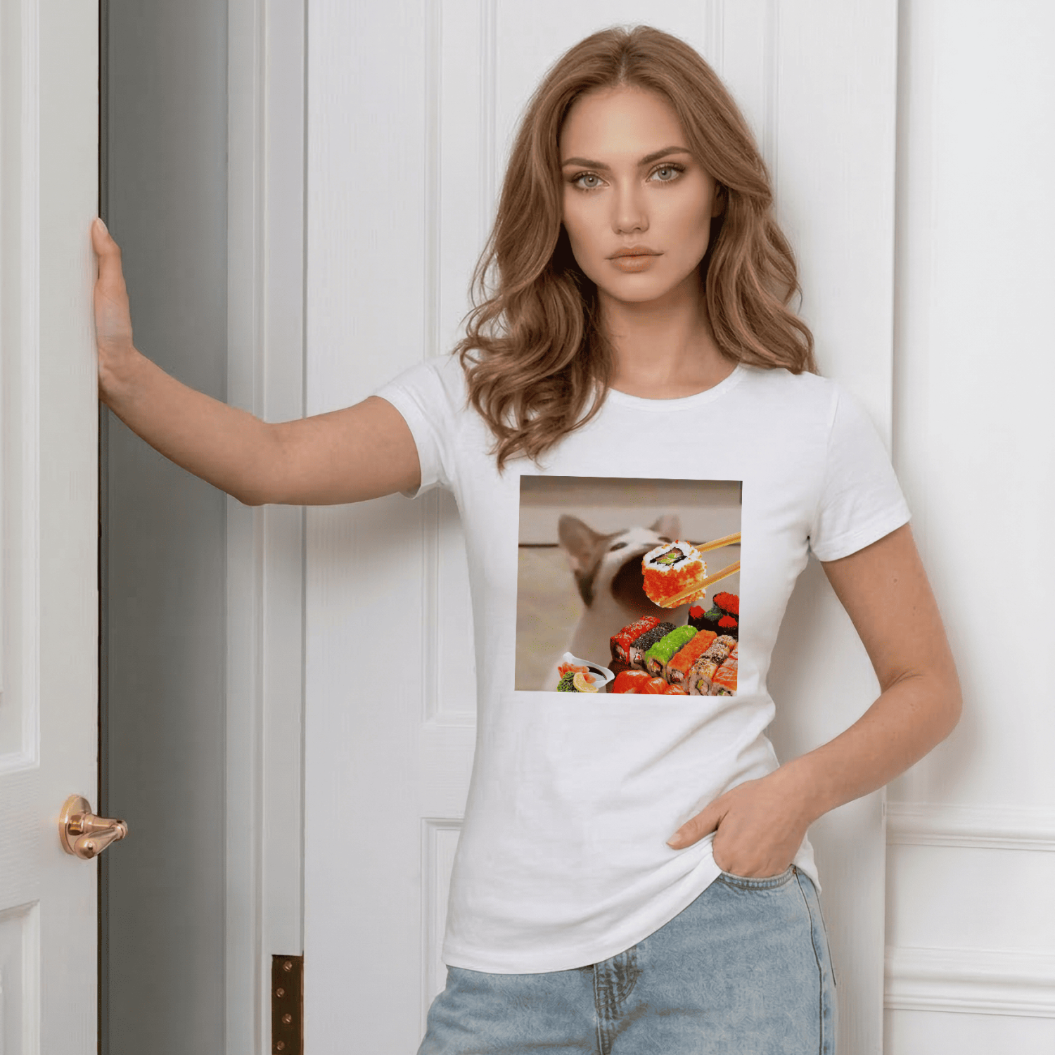 Футболка Суші для котика