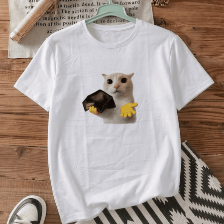 Футболка Кот без денег