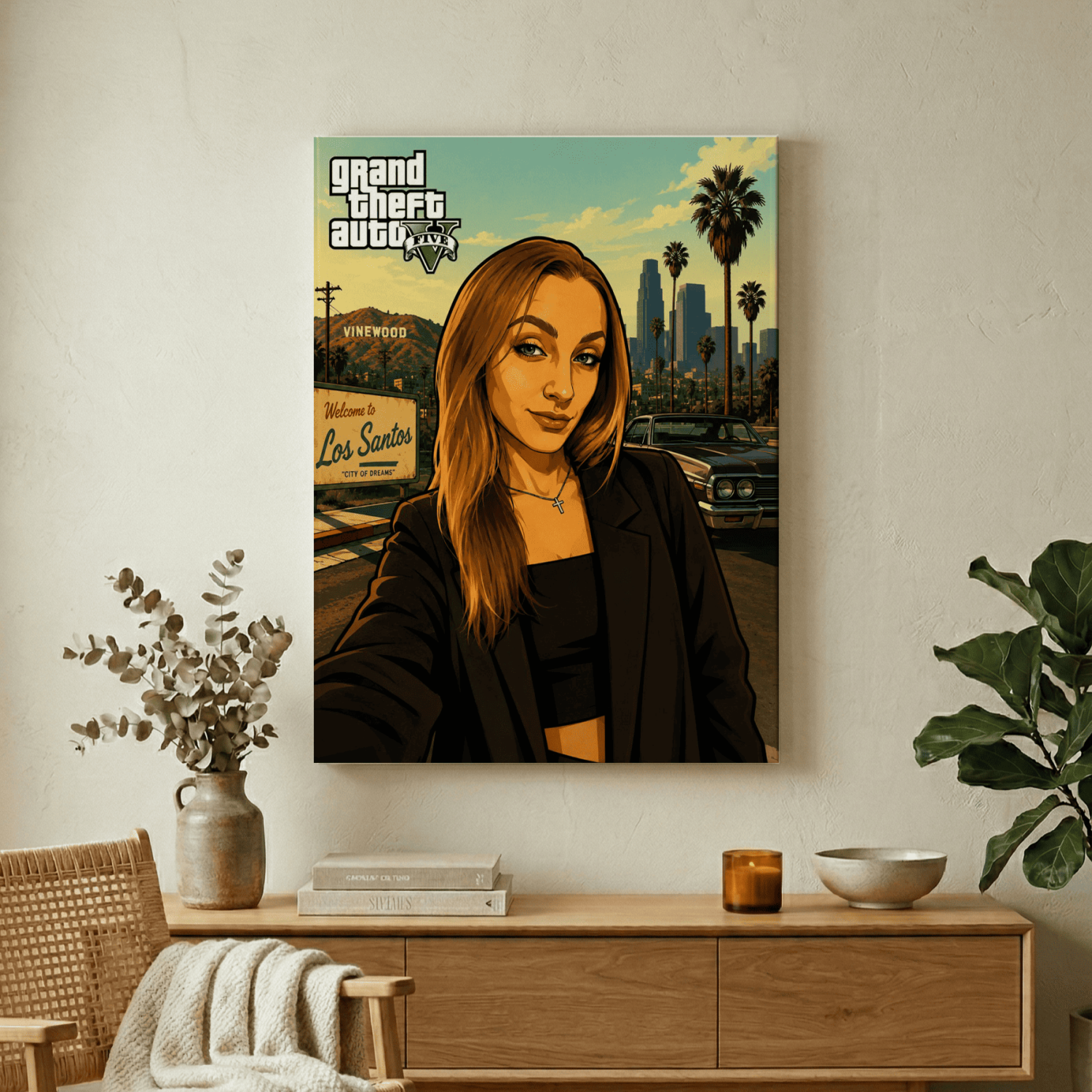 Картина на металі “GTA Style”