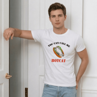 Футболка You can call me HOTCAT