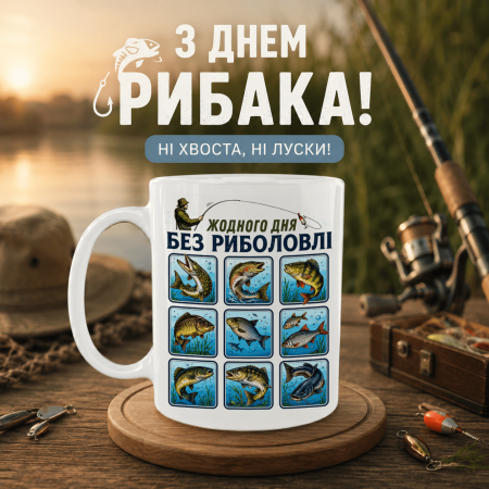 Кружка Жодного дня без риболовлі