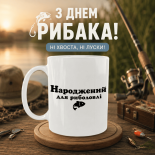 Кружка Народжений для риболовлі