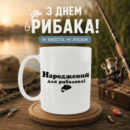 Кружка Народжений для риболовлі