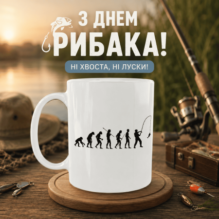 Кружка Еволюція рибака