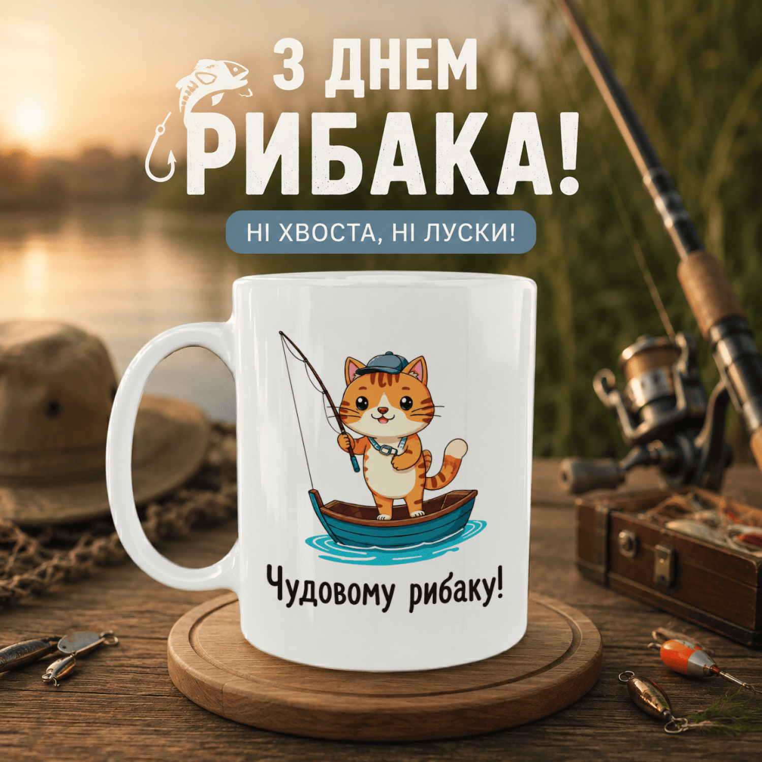 Кружка Чудовому рибаку!