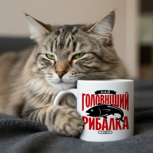 Кружка Самый главный рыбак