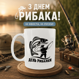 Кружка День рибалки