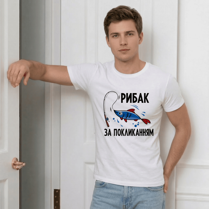 Футболка Рибак за покликанням