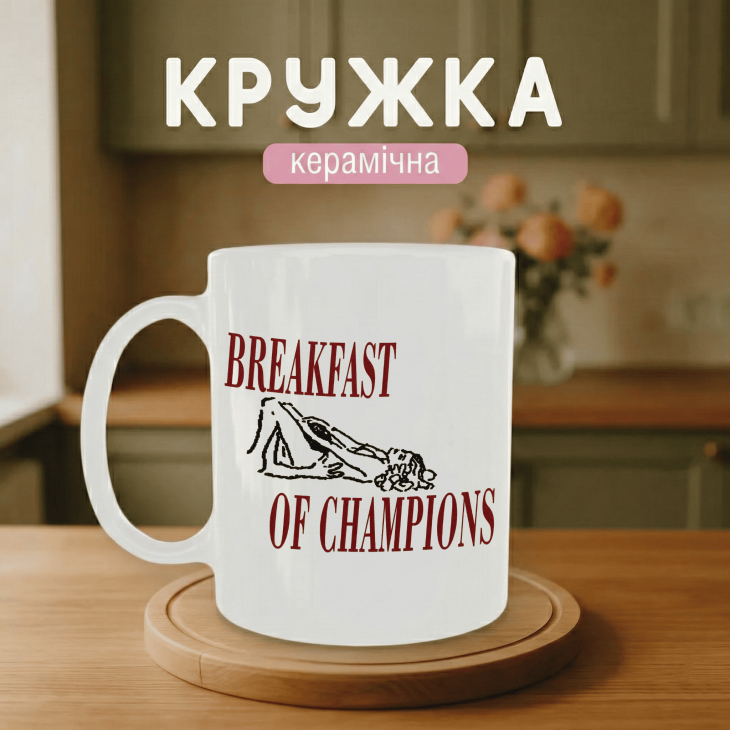 Кружка Breakfast of Champions