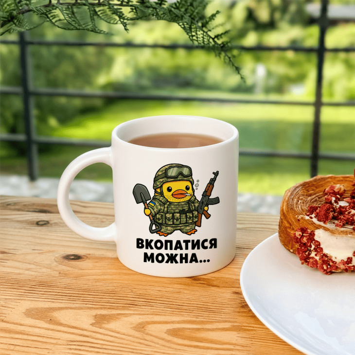 Кружка Вкопатися можна...