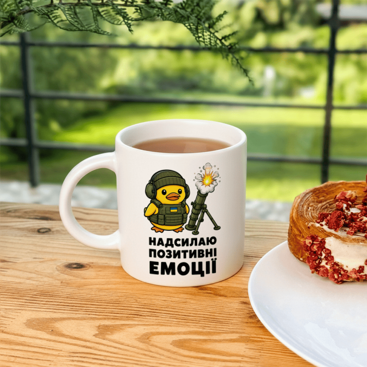 Кружка Надсилаю позитивні емоції
