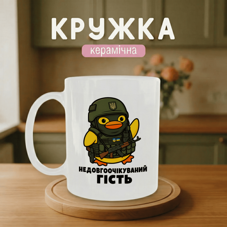 Кружка Недовгоочікуваний гість