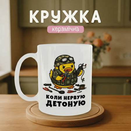 Кружка Коли нервую - детоную