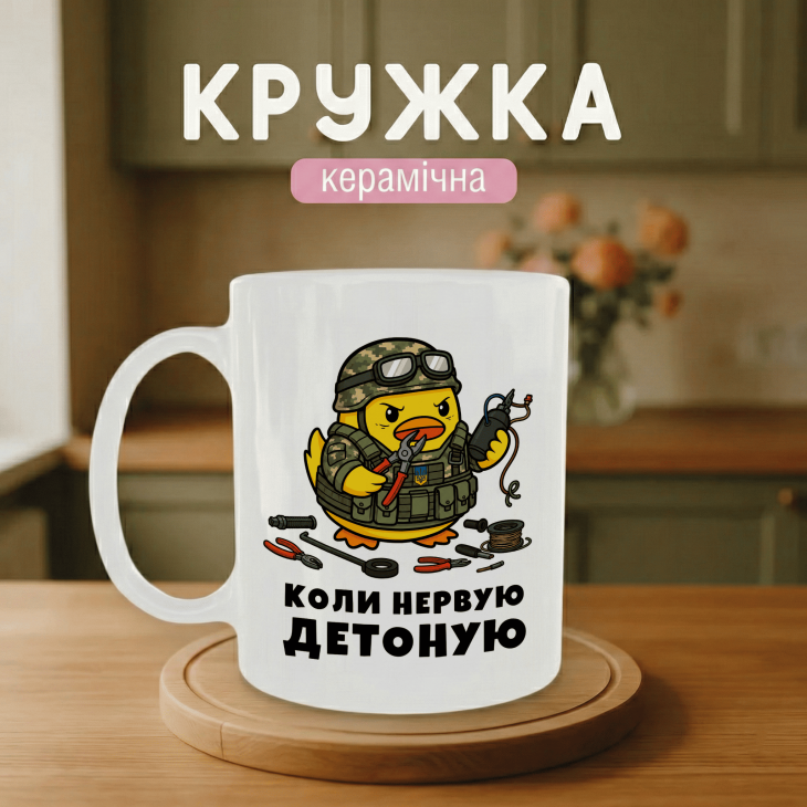 Кружка Коли нервую - детоную