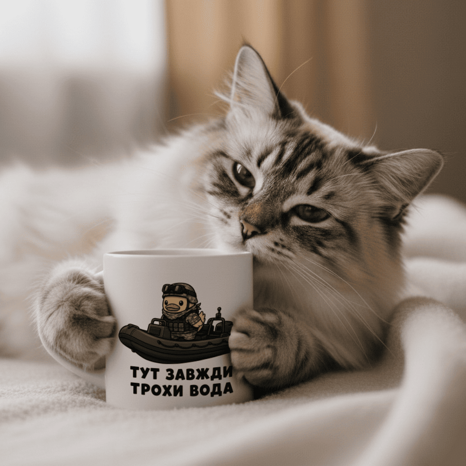 Кружка Тут завжди трохи вода