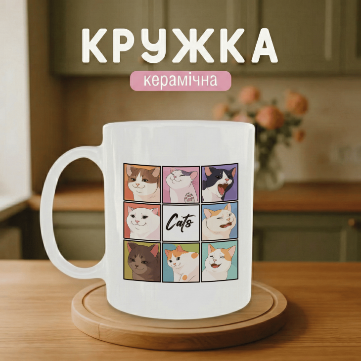 Кружка Silly cats