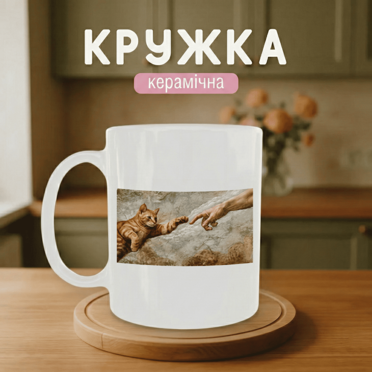 Кружка Touch of the cat