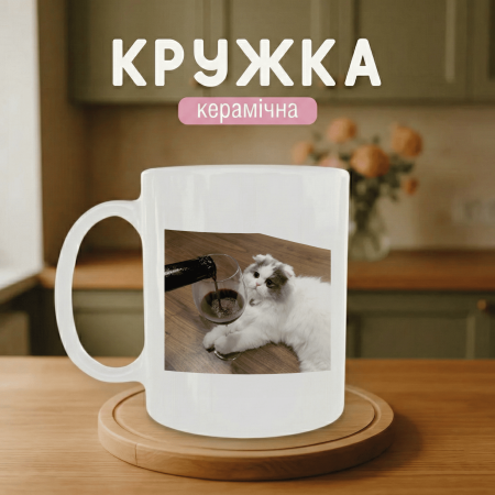 Кружка Пухнастий дегустатор