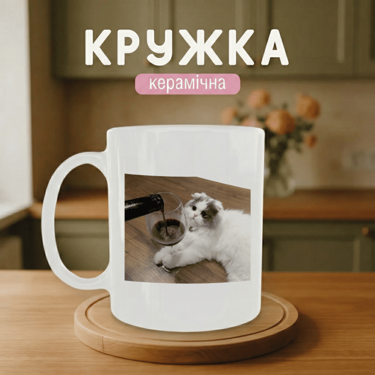 Кружка Пухнастий дегустатор
