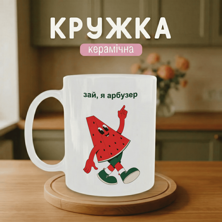Кружка Зай, я арбузер