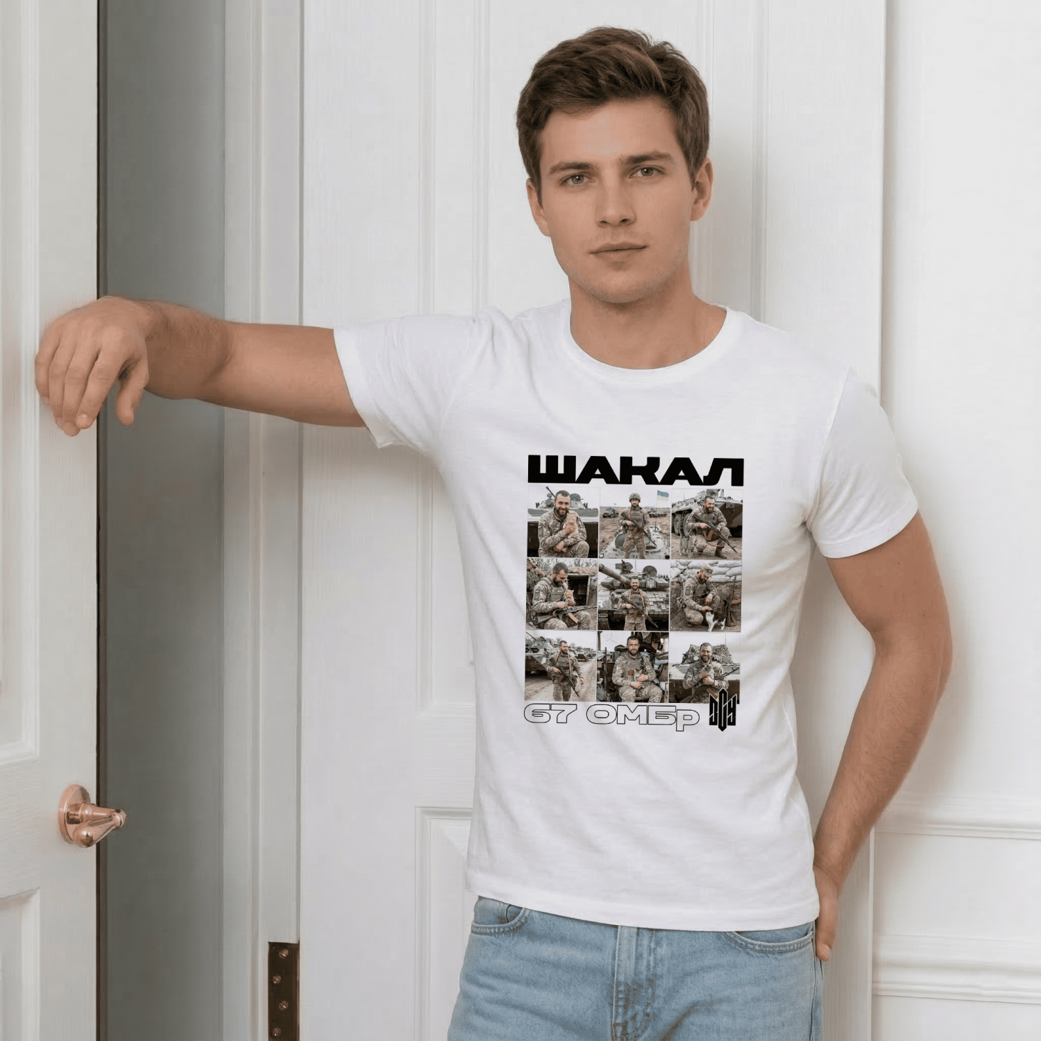 Футболка с вашим фото и позывным
